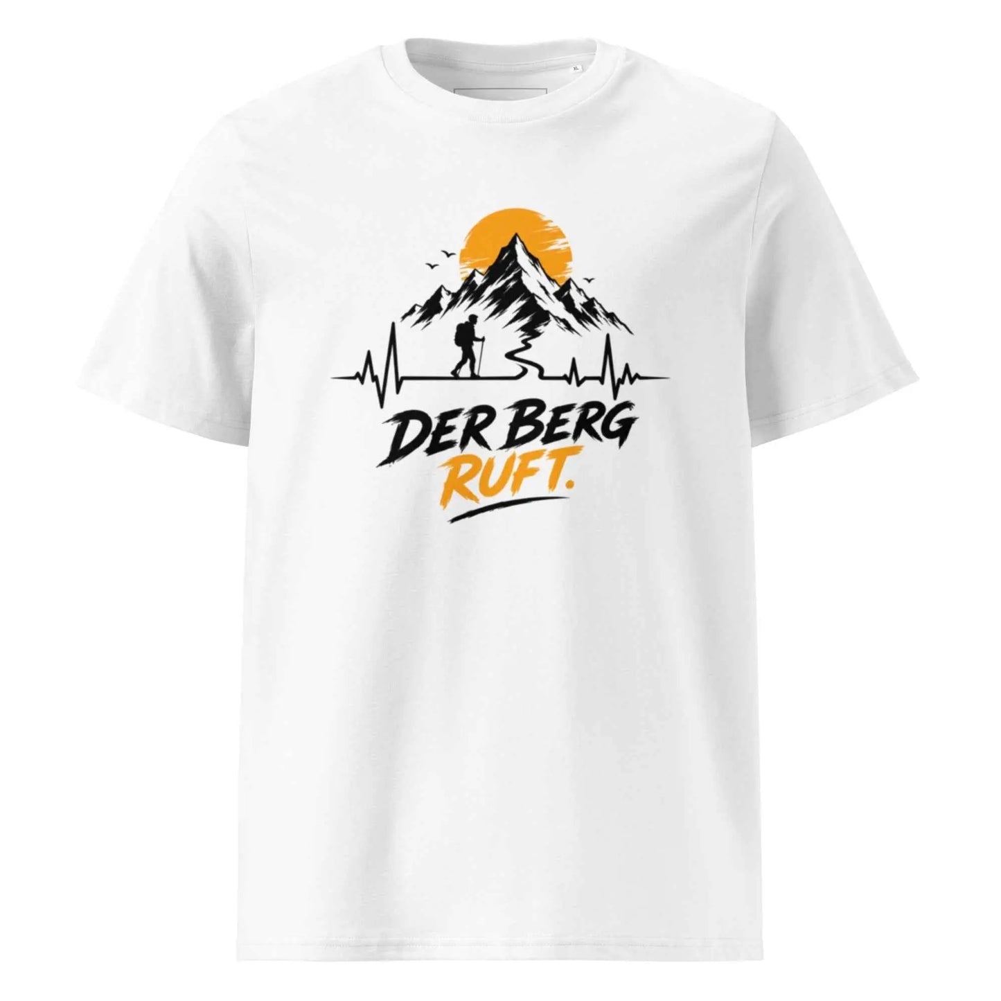 Berg T-Shirt "Der Berg ruft" – Bio-Baumwolle
